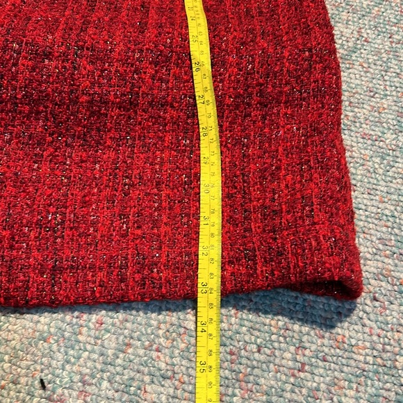 NWT size XL Anthro Square Neck Mini Dress with gorgeous Bow - Picture 13 of 16